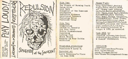 Repulsion (USA-1) : Slaughter of the Innocent